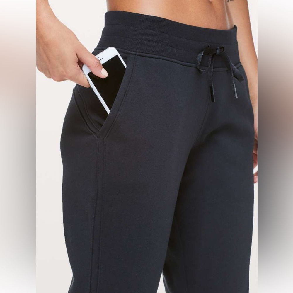 53. Lululemon Warm Down Jogger II 28” black - Picture 2 of 7